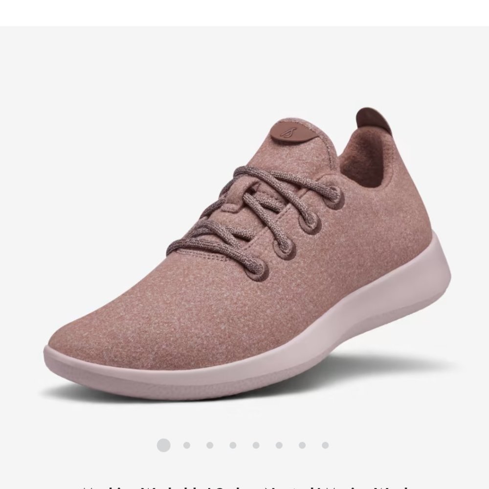 Allbirds Wool Runners Harvest Lilac Sole - Size 7